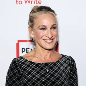 Sarah Jessica Parker attends the 2025 PEN America Literary Gala at American Museum of Natural History on May 15, 2025 in New York City.