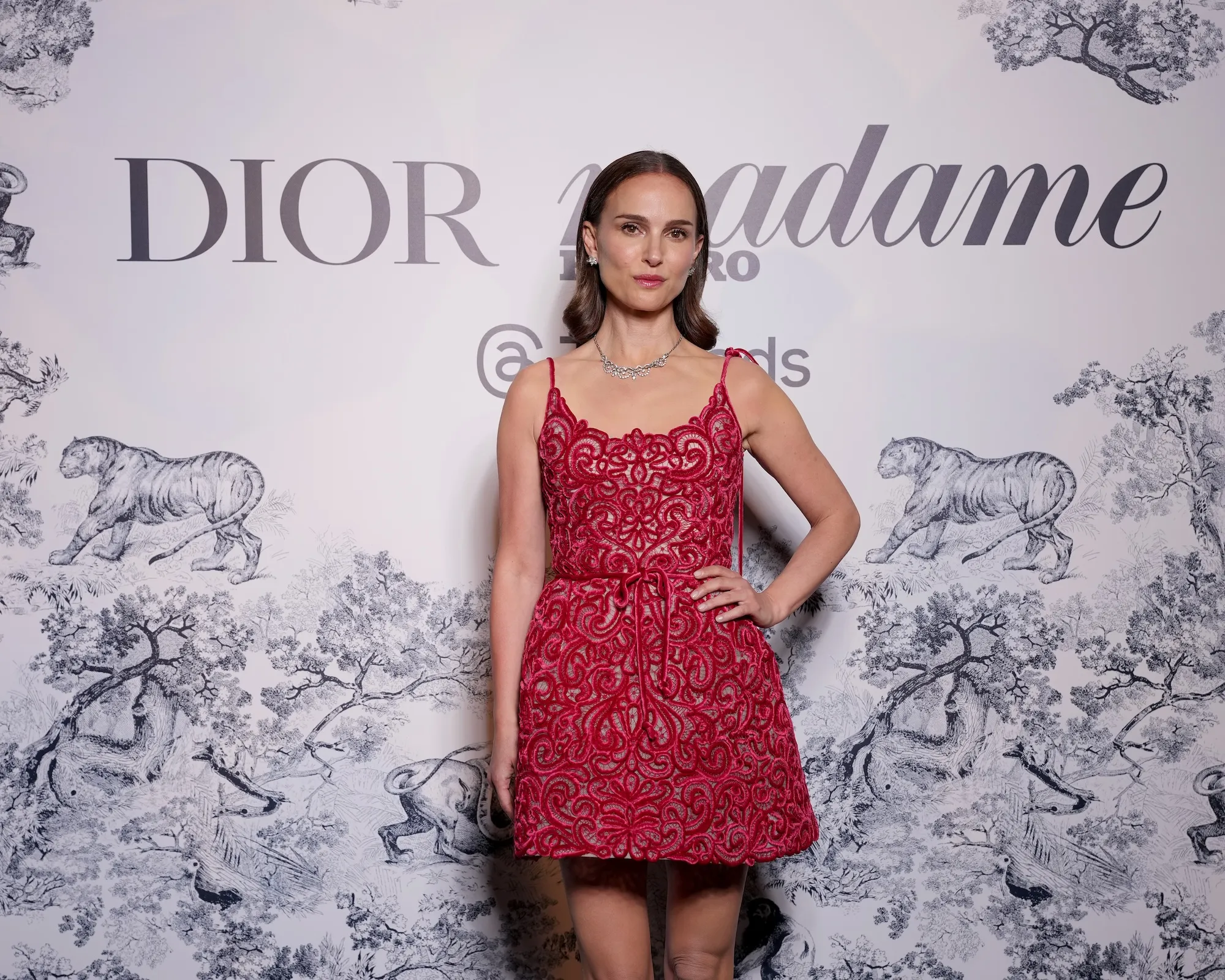 Natalie Portman Is a Lady in Red at Cannes After Detailing Parisian Move