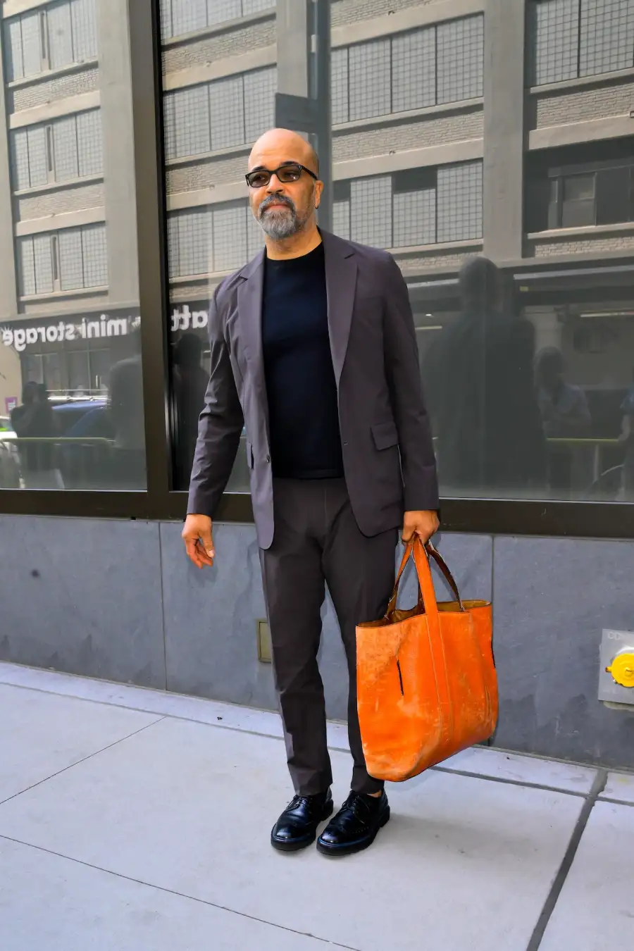 JLo Gets Leggy While Going Pantsless in Tights