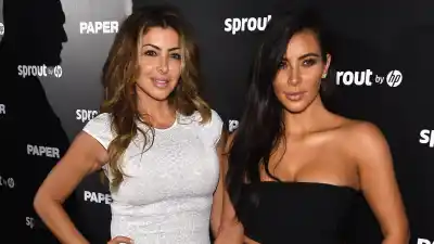 Kim Kardashian and Larsa Pippen