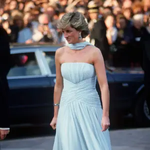 Feature How Princess Diana's Showstopping 1987 Cannes Dress Honored Mentor Grace Kelly