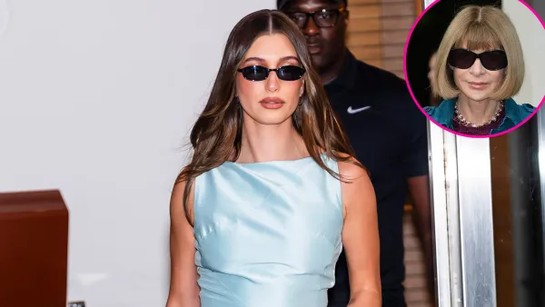 Hailey Bieber Takes Style Notes From Anna Wintour and Wows in Her Vintage Dress