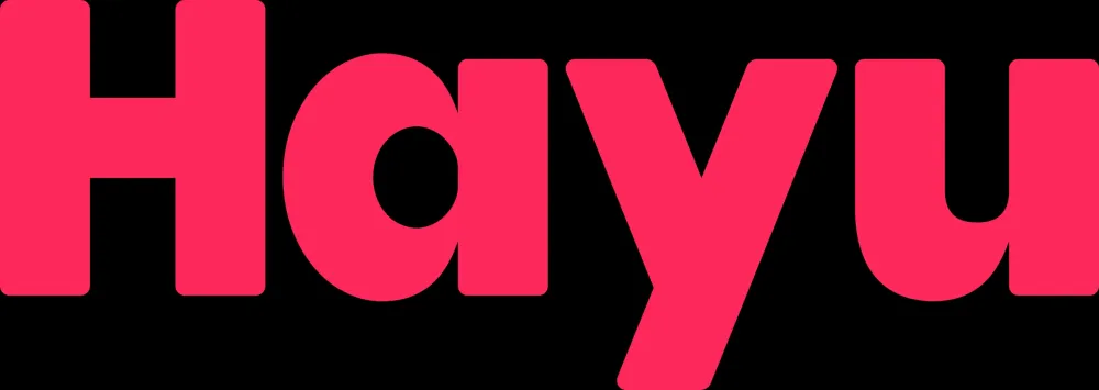 The logo for Hayu