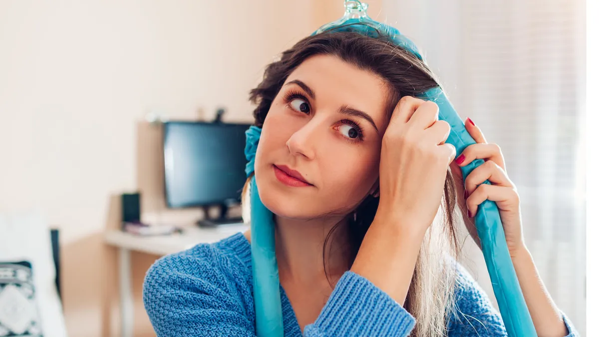 I Ditched My Curling Wand for This $16 Heatless Curlers Set — And I'm Never Going Back