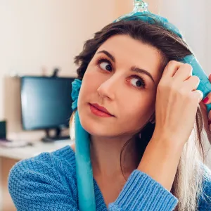 I Ditched My Curling Wand for This $16 Heatless Curlers Set — And I'm Never Going Back