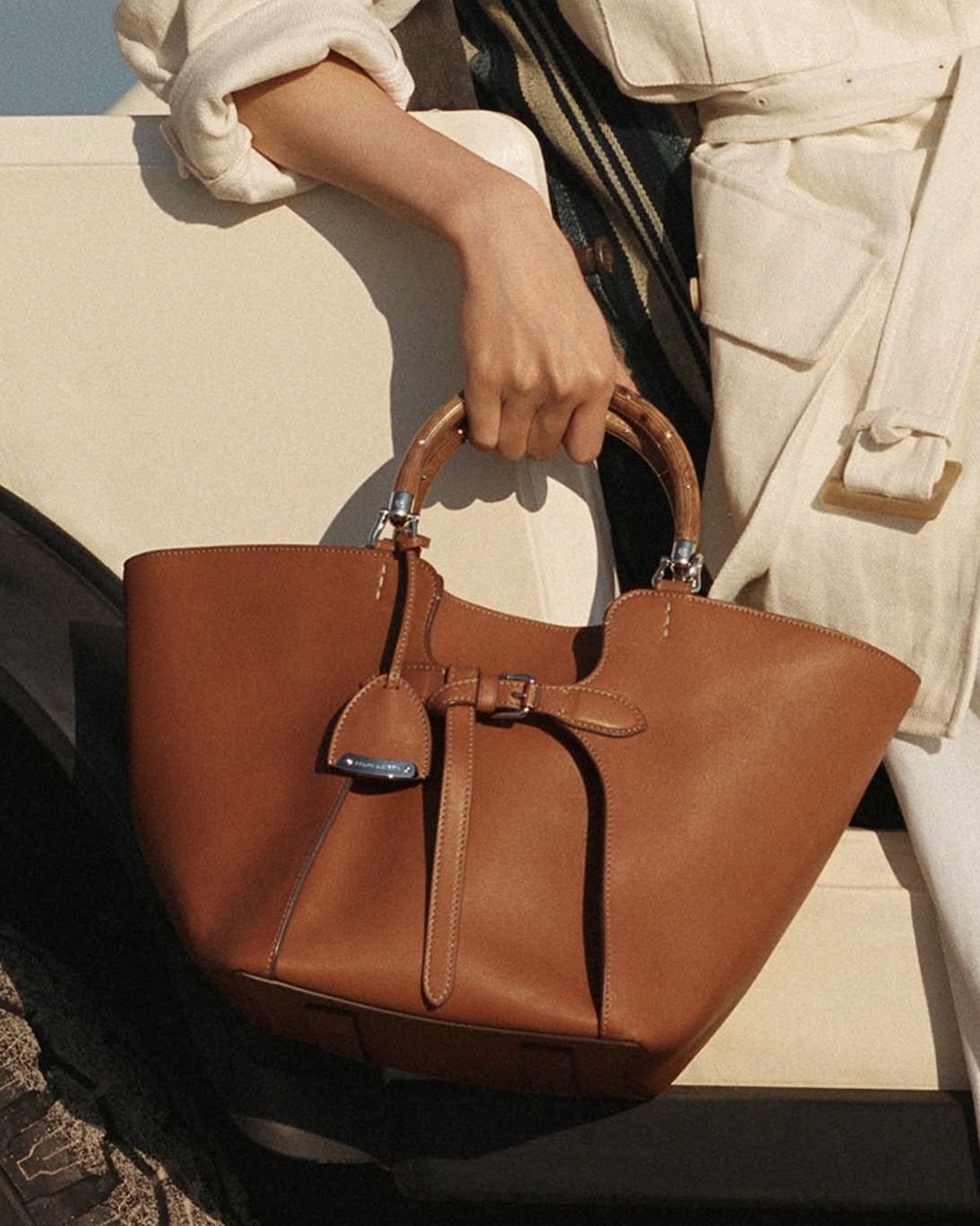The Ralph Calfskin Tote spring summer 2025