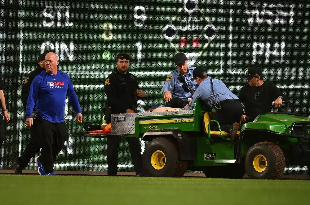 Injured MLB Fan Breaks Silence After 21-Foot Fall From Outfield Wall 2