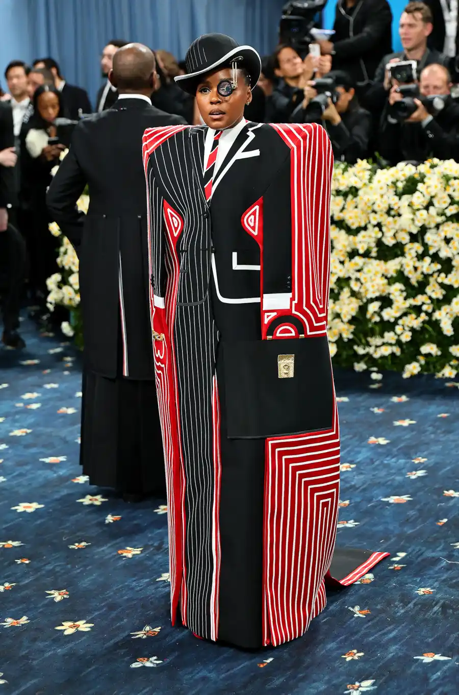 Janelle Monae 2 Red Carpet Arrival Blue Carpet 2025 Met Gala
