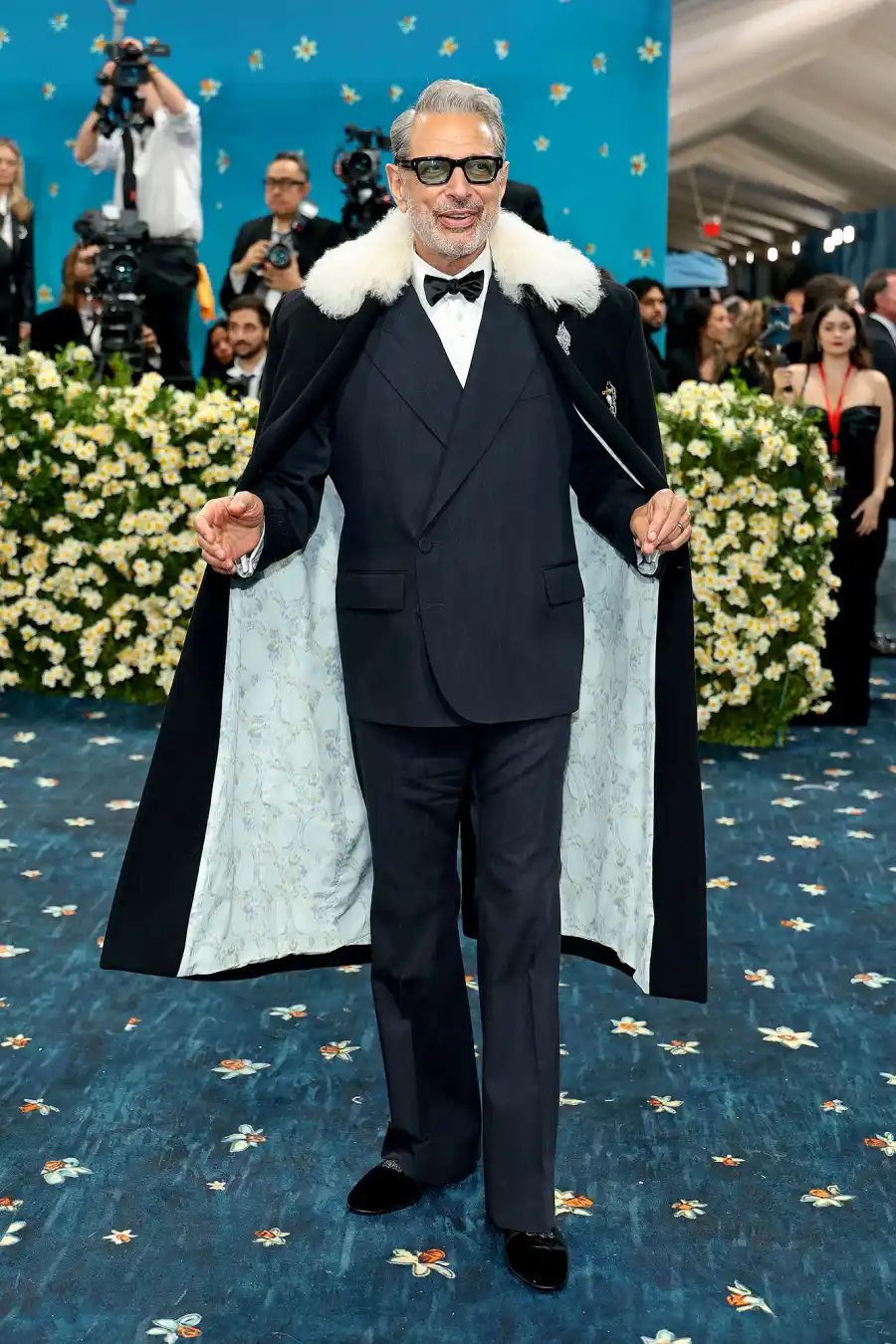 Jeff Goldblum Red Carpet Arrival Blue Carpet 2025 Met Gala