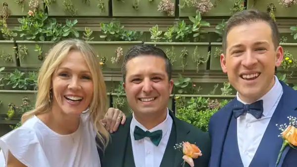 Jennie Garth Crashes QVC Host Justin Sochovka s Wedding