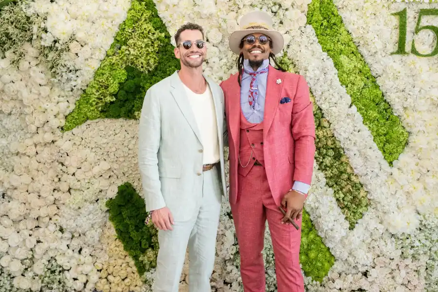 Jesse Solomon and Cam Newton