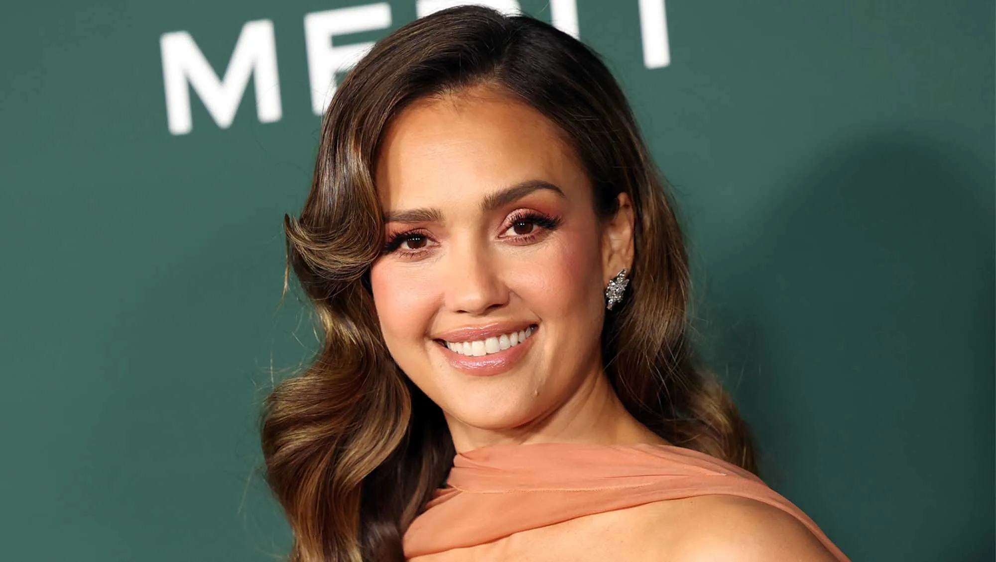 Jessica Alba Animal Print Swimsuits