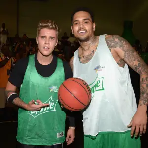 ustin Bieber Supports Chris Brown Amid U.K. Arrest, $6.7 Million Bail