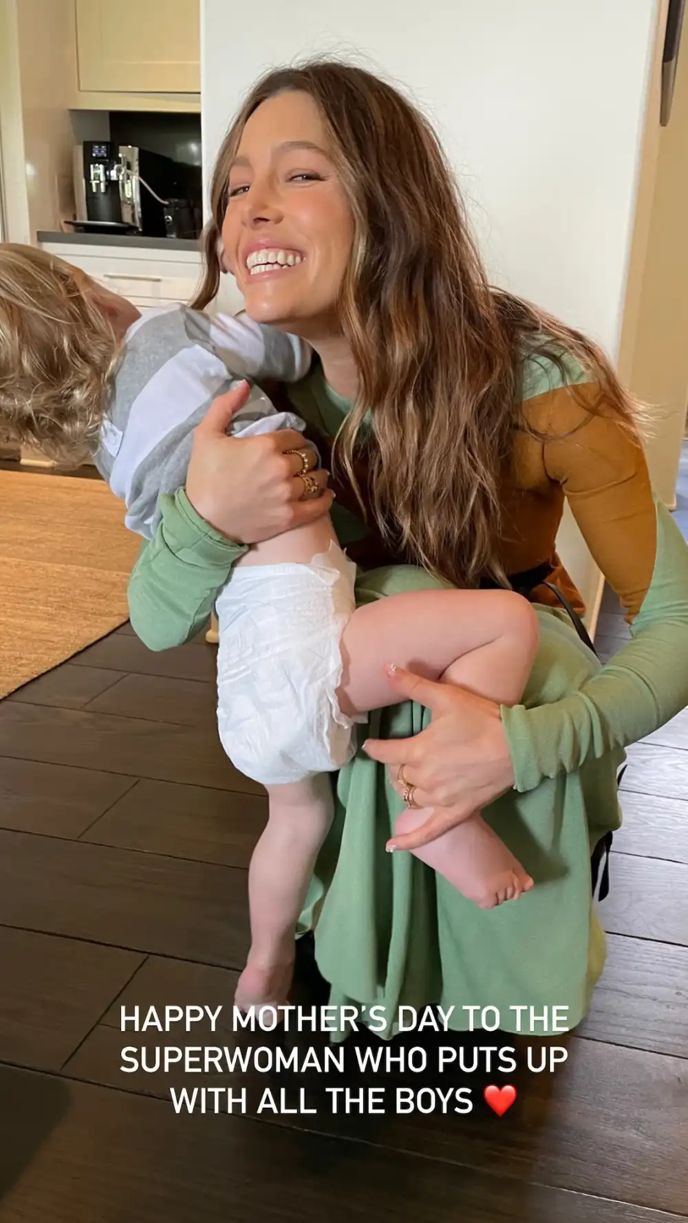 Justin Timberlake Celebrates 'Superwoman' Wife Jessica Biel on Mother's Day With Rare Family Pics