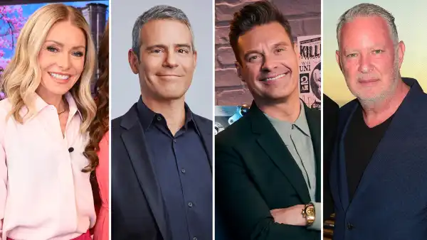 Kelly Ripa and Andy Cohen Want to Ask Ryan Seacrest About His Ex Shana Wall Kissing PK Kemsley 861