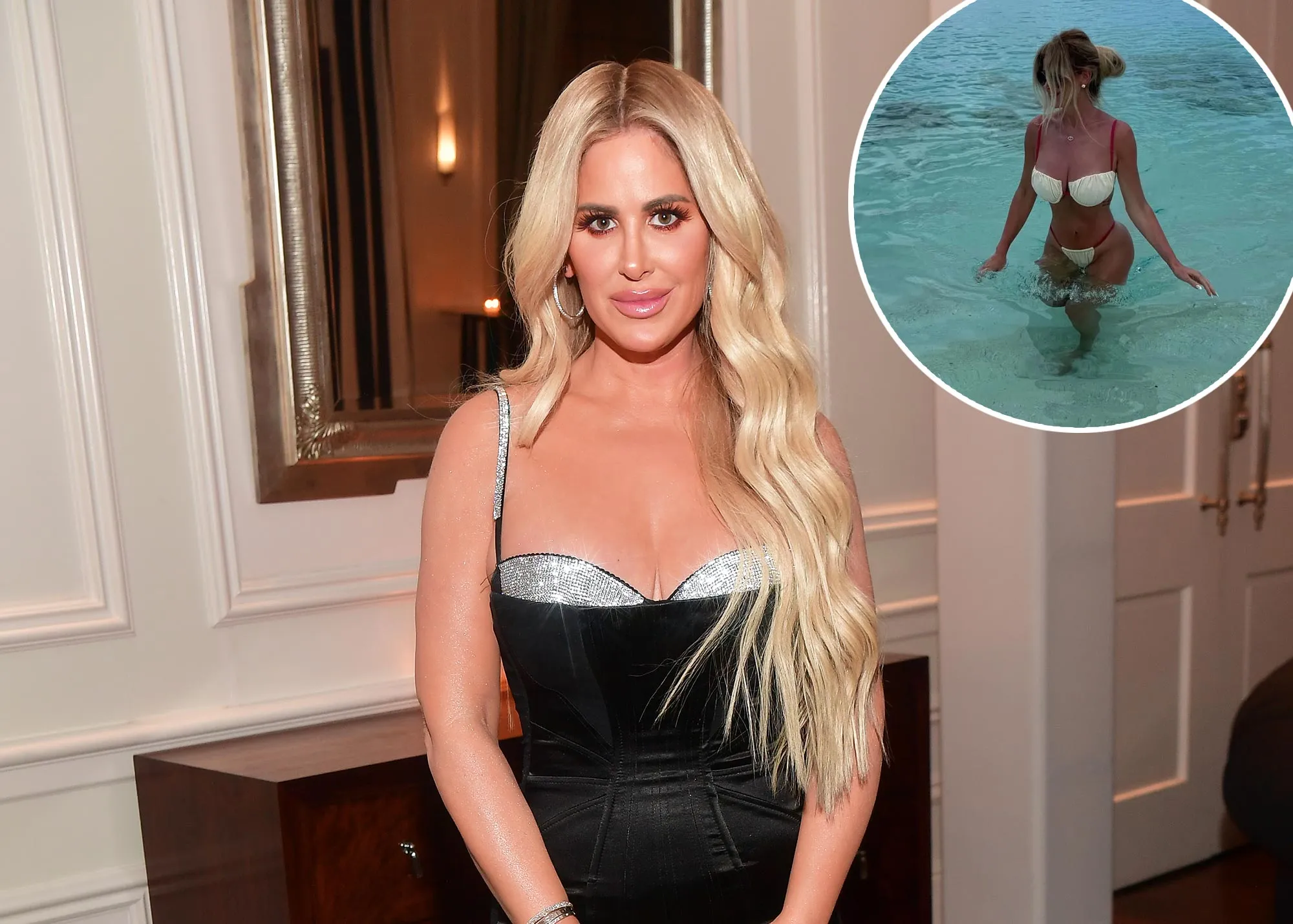 Kim Zolciak Shows Off Her Sexy Bikini Style and Toned Abs Amid Divorce
