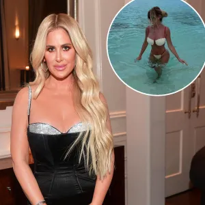 Kim Zolciak Shows Off Her Sexy Bikini Style and Toned Abs Amid Divorce