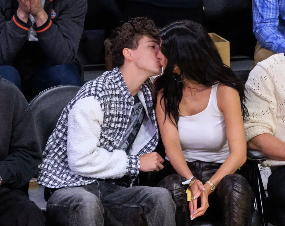 Kylie Jenner and Timothee Chalamet Pack on PDA at NBA Game