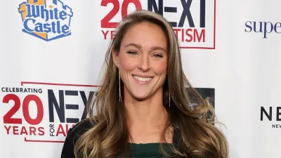 Kylie Kelce Poses With Newborn Daughter Finn in New Photos 1848474633