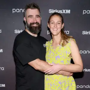 Kylie Kelce Shares She Still Wears Her Maternity Clothes 8 Weeks Postpartum