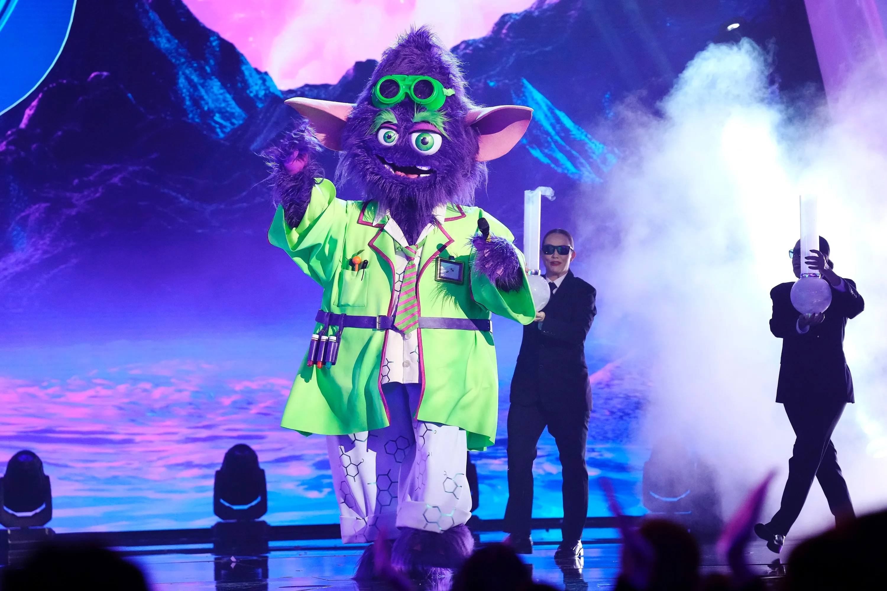 The Masked Singers Mad Scientist Monster Reacts to Being Compared to Trace Adkins and Ronnie Dunn