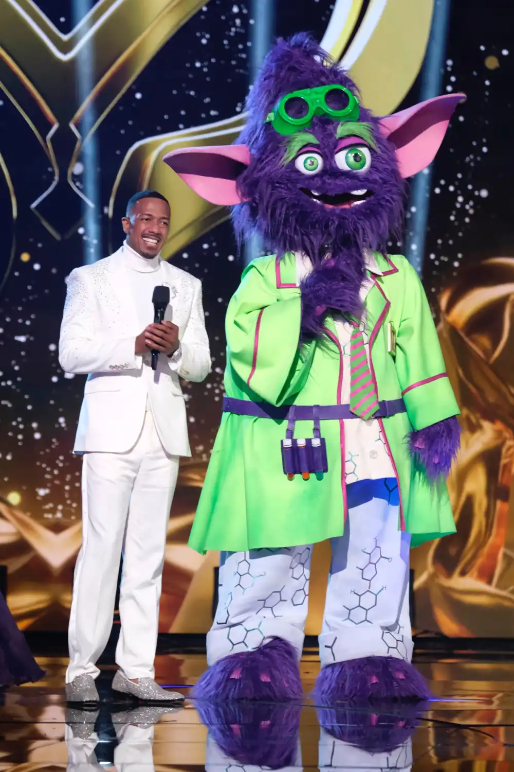 The Masked Singers Mad Scientist Monster Reacts to Being Compared to Trace Adkins and Ronnie Dunn