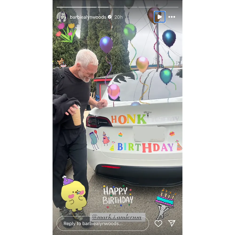 Mark Anderson and One Tree Hill Barbara Alyn Woods Relationship Timeline