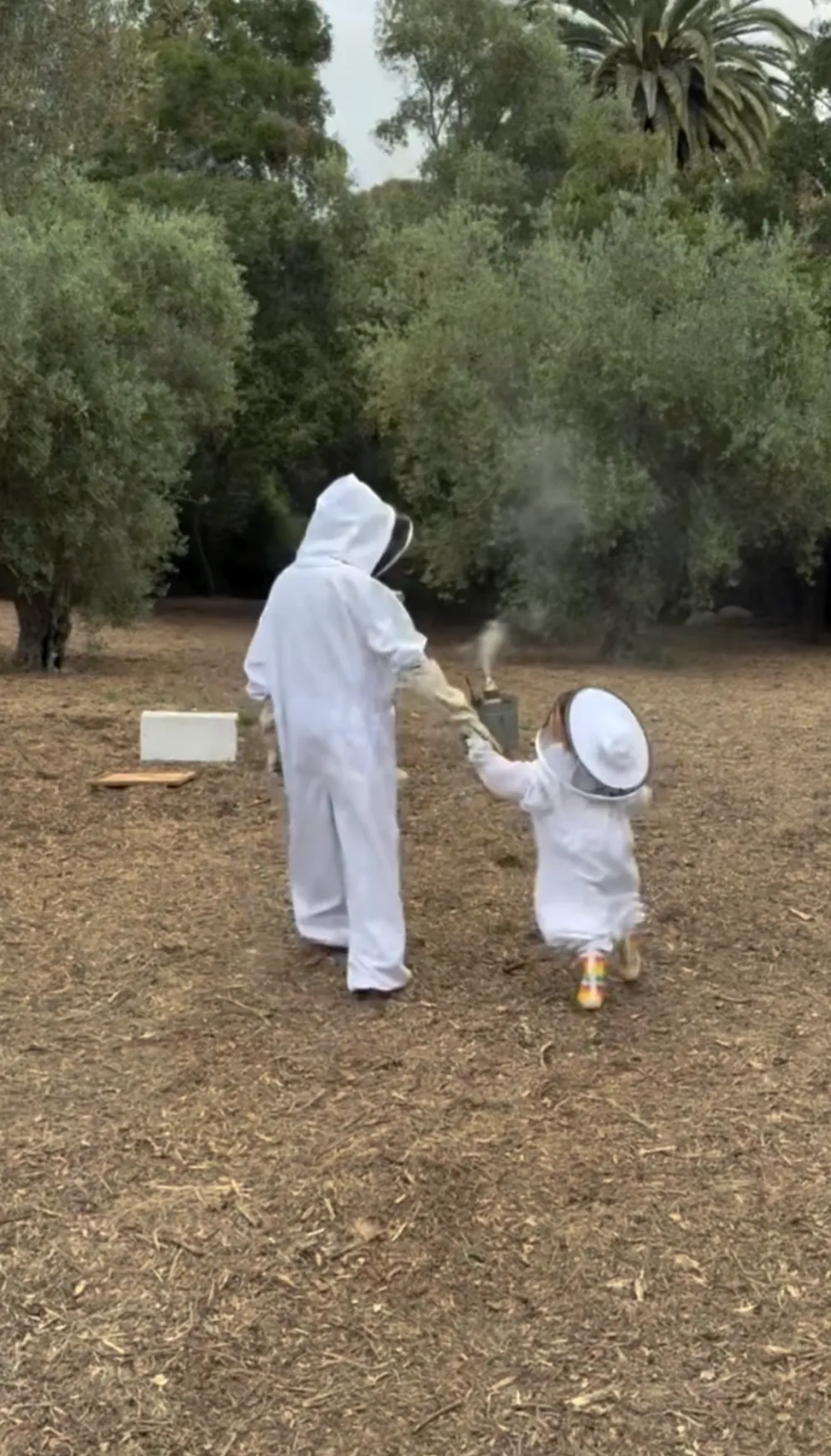 Meghan Markle and Princess Lilibet Are Matching Beekeepers