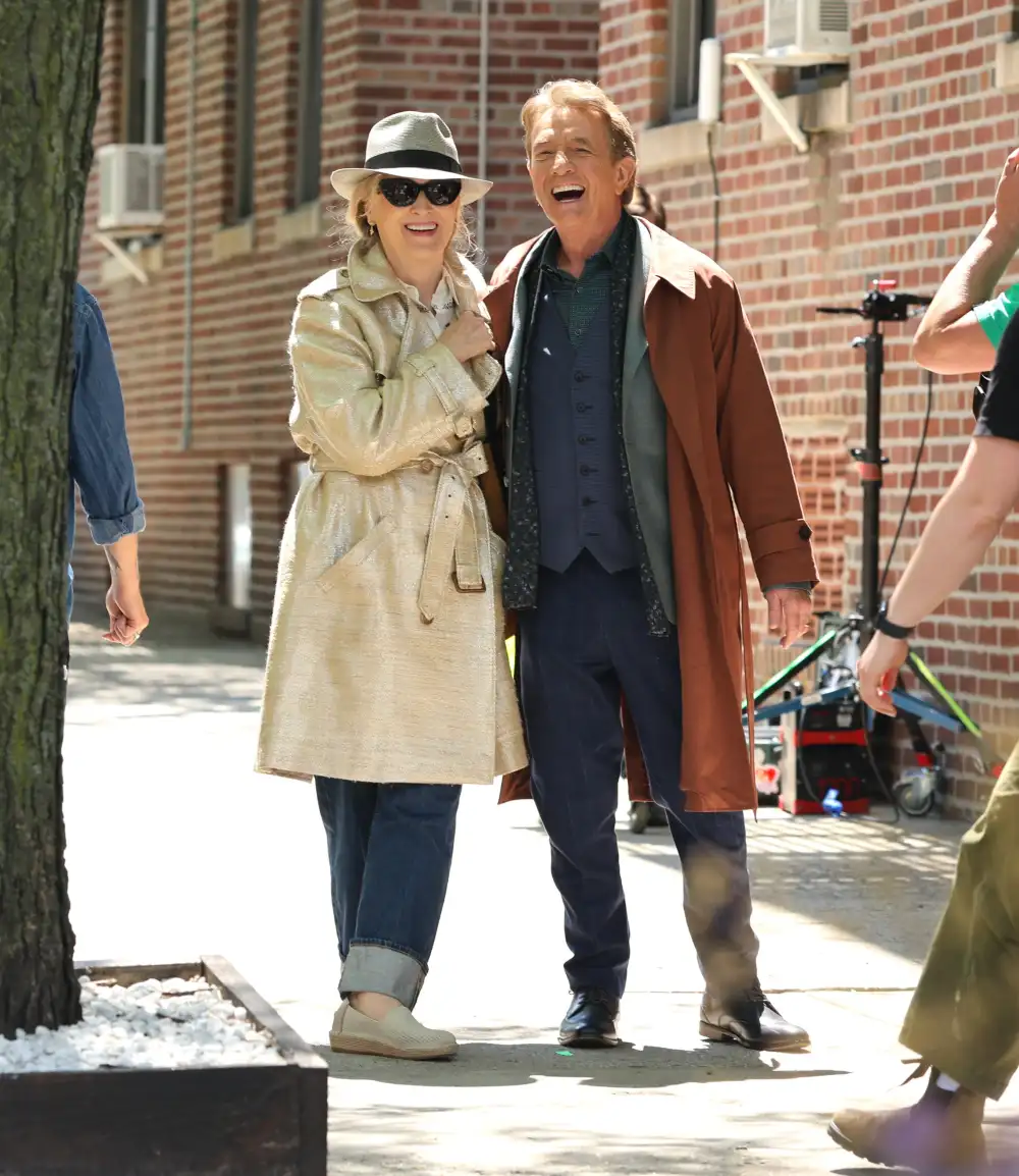 Meryl Streep and Martin Short Share a Passionate Kiss