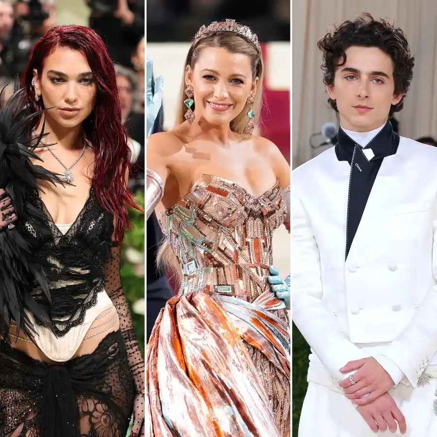 Met Gala Co Chairs Through the Years Dua Lipa Blake Lively Timothee Chalamet and More 401