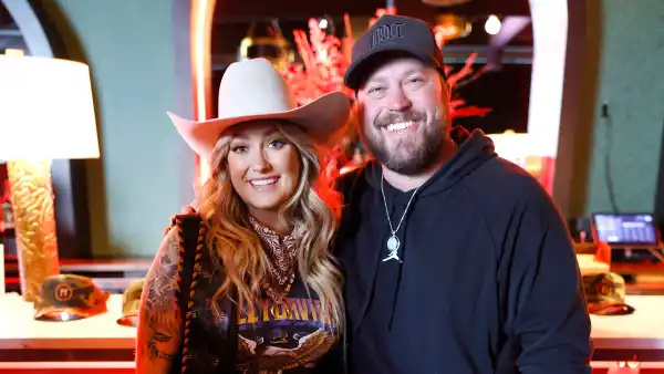 Meghan Patrick and Mitchell Tenpenny at the Riser House Label Showcase