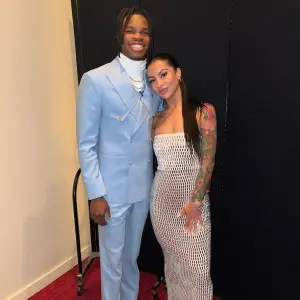 NFL Rookie Travis Hunter Marries Fiancee Leanna -- And Gifts Her Pricy Mercedes SUV for the Occasion