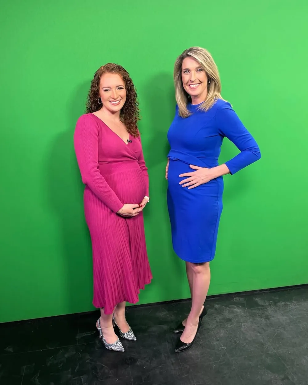 News Achor Olivia Jaquith Goes Into Labor Live on Air, 2 Days Past Due Date: 'I'll Stay on the Desk'
