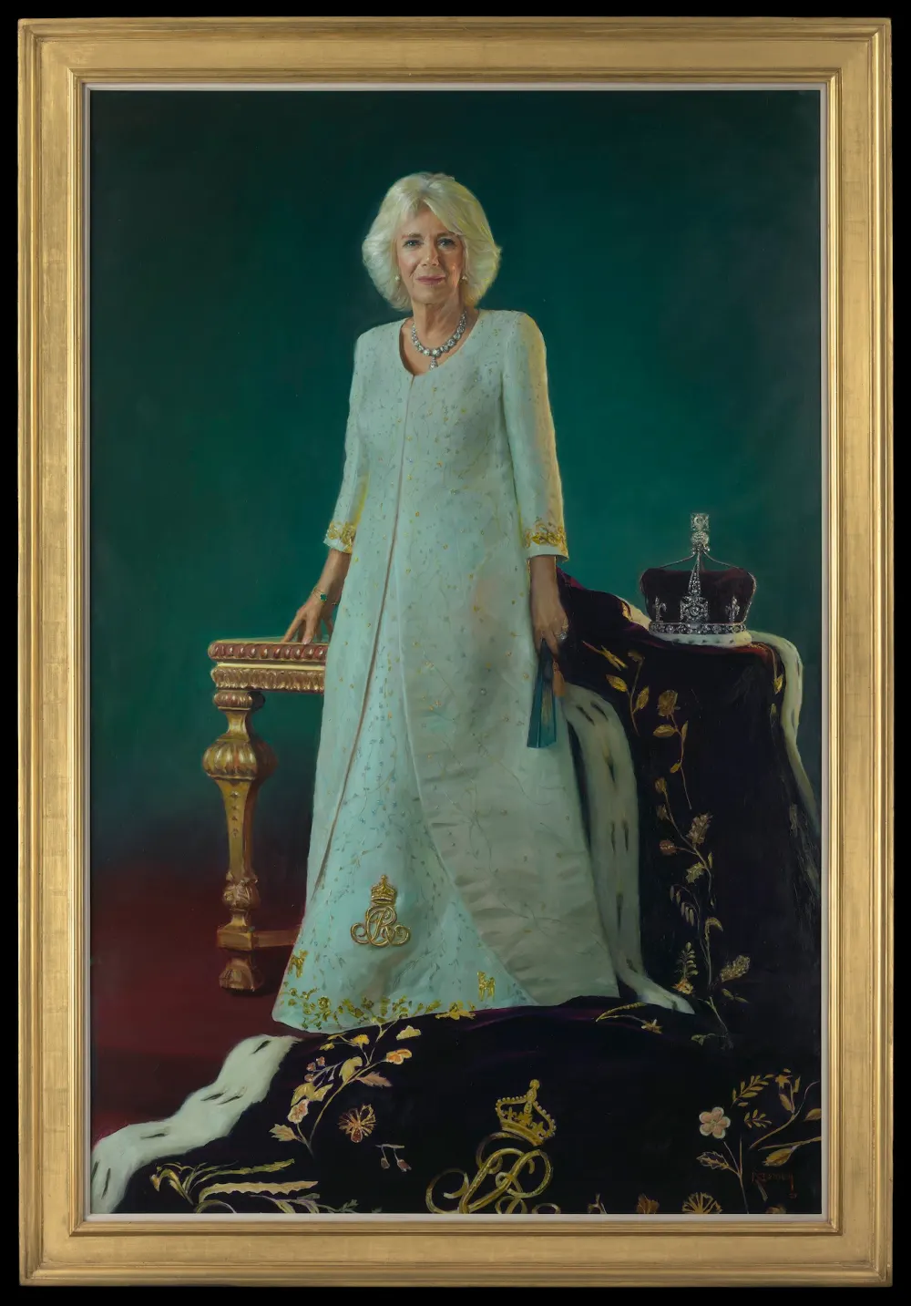 King Charles and Queen Camilla's Official Coronation Portraits Unveiled