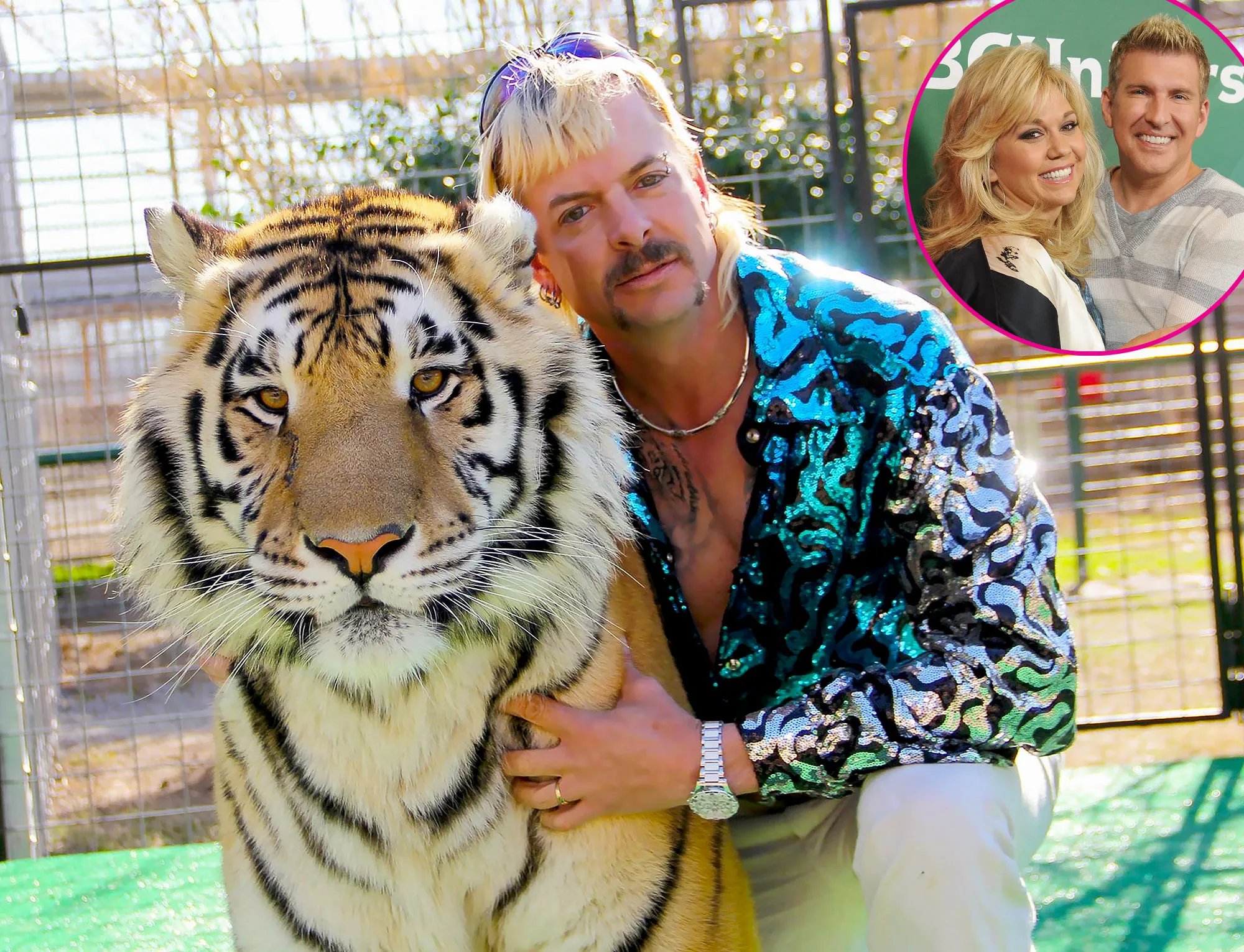 Promo How Joe Exotic Reacted to News of Todd Chrisley and Julie Chrisley Pardon