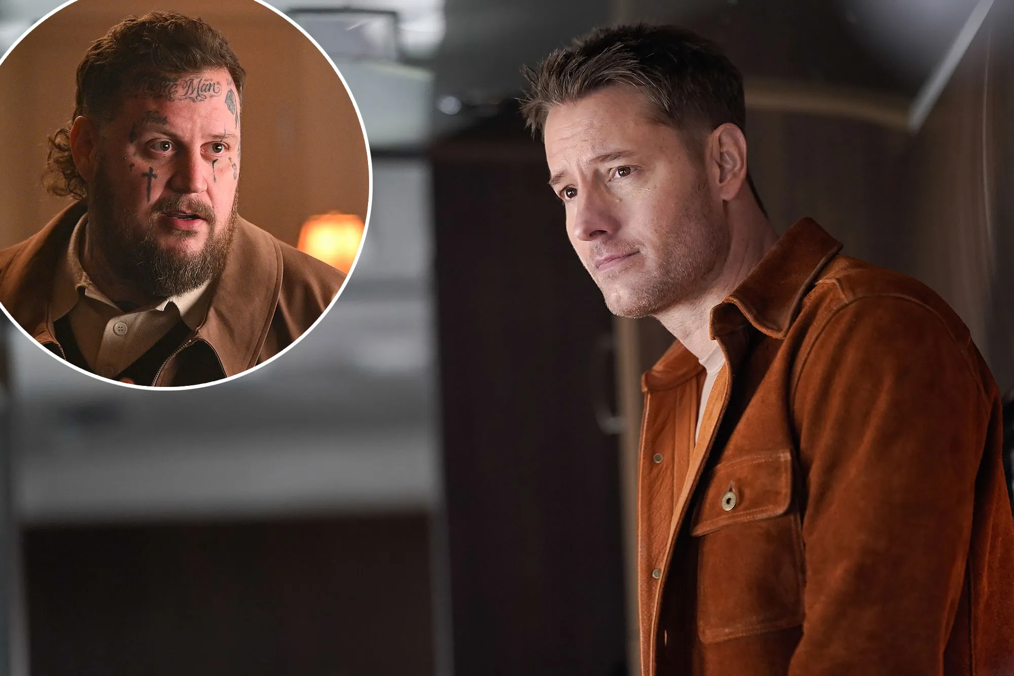 Promo Justin Hartley Tracker Lost Jelly Roll Cameo to Fire Country