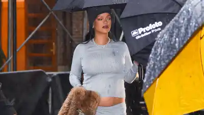 Rihanna Carlyle Hotel 2025 Met Gala Pregnant