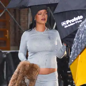 Rihanna Carlyle Hotel 2025 Met Gala Pregnant