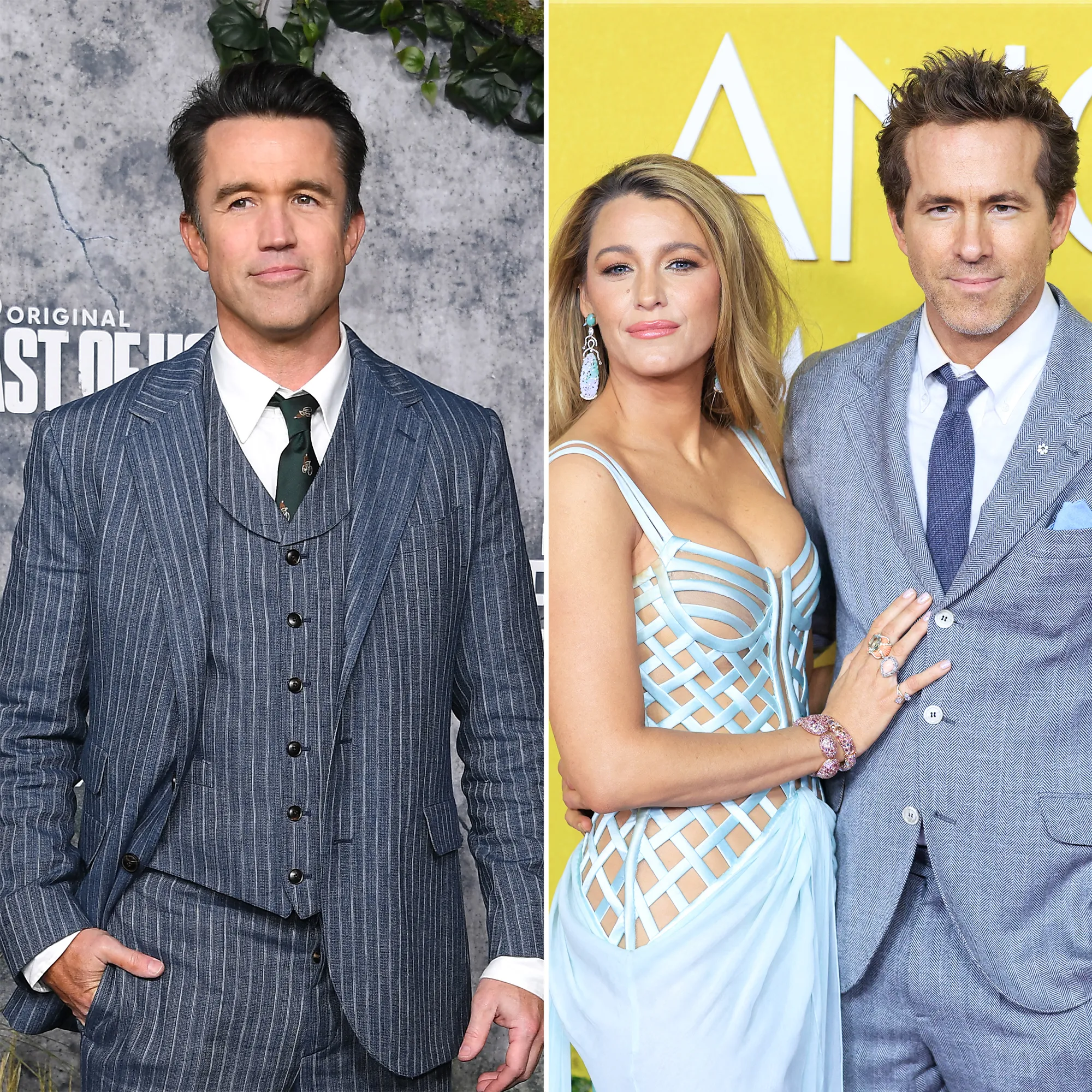 Rob McElhenney and Kaitlin on Supporting Blake and Ryan