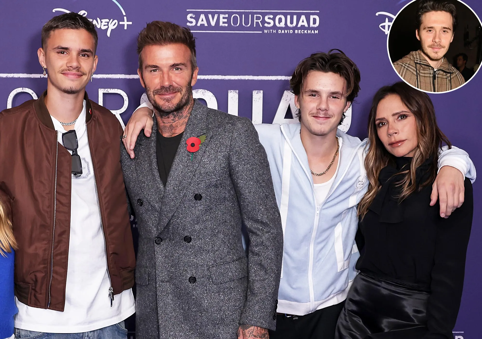 Romeo Beckham Posts Photo With Dad and Brother Cruz Amid Fallout With Brother Brooklyn