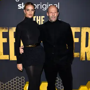 Rosie Huntington-Whiteley Laughs Off Jokes About Jason Statham Following Sexy Bikini Pics