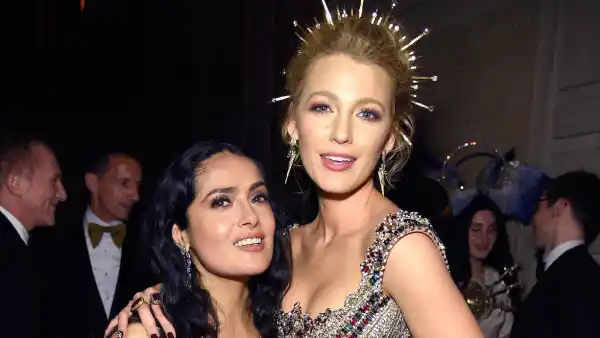 Salma Hayek Says Shes Close With Blake LIvely and Ryan Reynolds Kids
