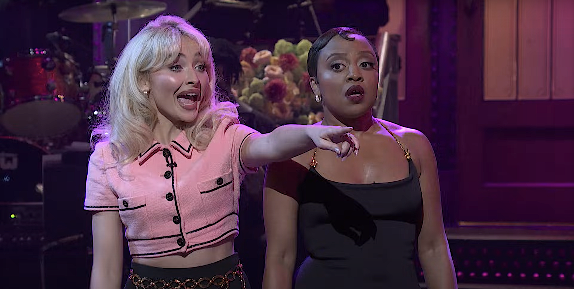'Saturday Night Live' Sabrina Carpenter and Quinta Brunson