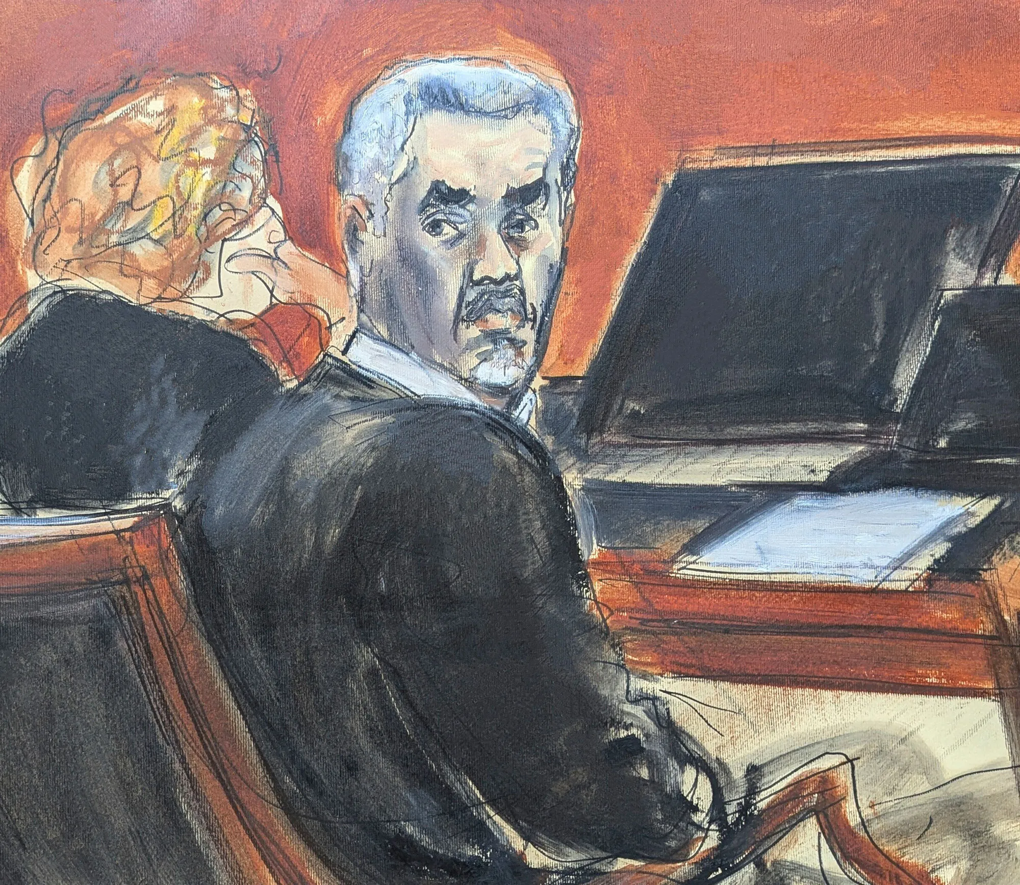 Sean Diddy Combs Trial Courtroom Sketch