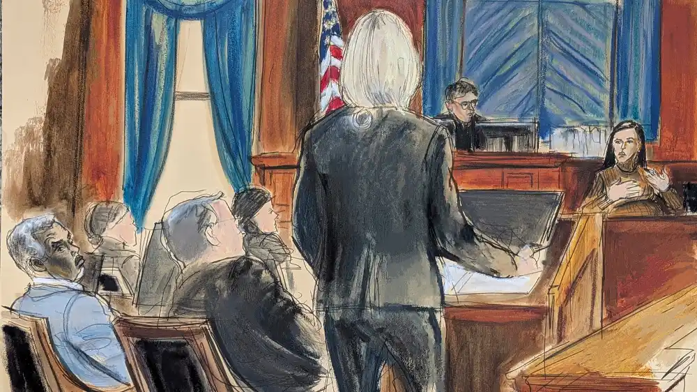 Sean Diddy Combs Trial Sketch Cassie Ventura