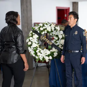 See 9-1-1’s Funeral for Peter Krause's Bobby After Controversial Exit