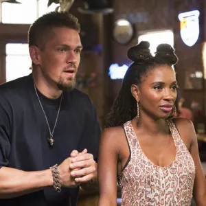 Shanola Hampton Taught Steve Howey to Manscape