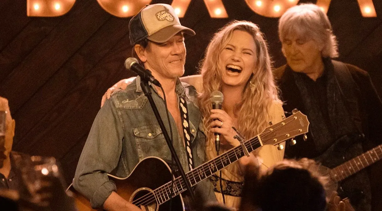 A man and a woman play music in 'The Bondsman.'