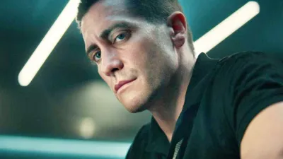 A man looks down in 'The Guilty.'