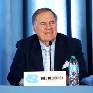 The Mystery About Bill Belichick s Shirtless Ring Cam Video Has Been Solved — Mostly GettyImages 2189632490